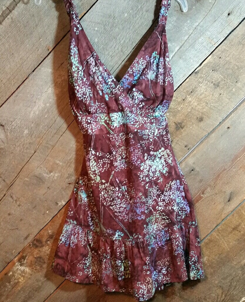 Sexy Brown Summer Dress